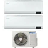 samsung cebu 7000+12000 btu serie dual split inverter klimagerät mit aj050txj2kg/eu a++ wi-fi 7+12 - new