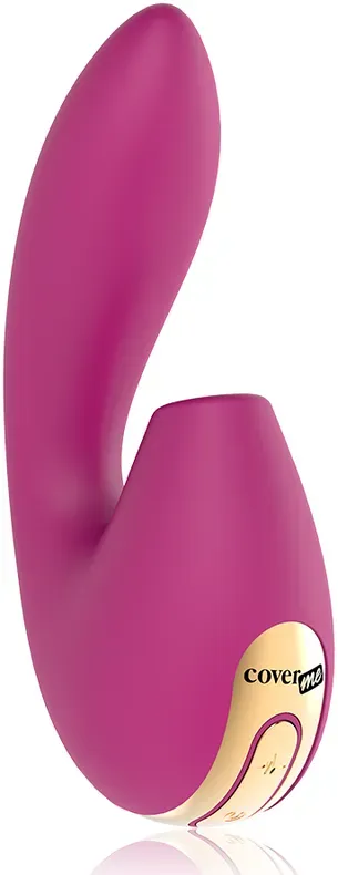 COVERME - Klitorisstimulator mit Saugfunktion & leistungsstarker G-Spot-Vibrator