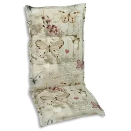 GO-DE Gartenstuhlauflage 50 x 110 cm beige 1 St.
