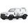 Siku 1120 - Land Rover Defender 90 weiß/schwarz 1:32