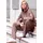 Copenhagen Studios Loungehose Damen braun Gr.48/50