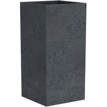 Scheurich C-Cube High 38 x 38 x 54 cm Stony Black