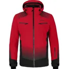 Bergson Skijacke TAAVI Herren Skijacke, warm wattiert, wasserdicht (20000 mm), Normalgrößen rot normal | 62