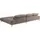 Musterring Wohnlandschaft MUSTERRING "MR 2490 Ecksofa mit erstklassigem Sitzkomfort, Long-Life-Leder", grau (light grau, b), B:342cm T:207cm, Sofas, Wohnlandschaft, Bronze-Fuß, Sitzhöhe 48cm, wahlweise mit Funktionen, Maße 342 x 207 cm