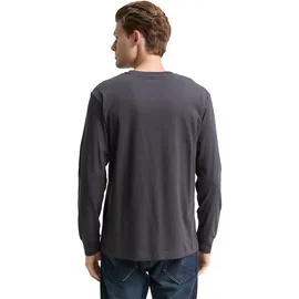 Tom Tailor Langarmshirt grau XXL