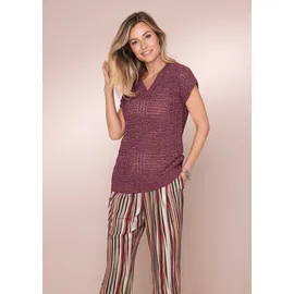 GOLDNER Strickpullover lila 52