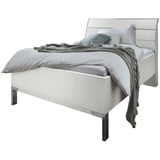 Wiemann Bett Monaco 100 x 200 cm Dekor Weiß