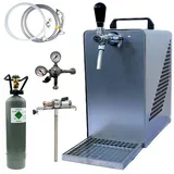 BieTal Bierzapfanlage Bierkühler Zapfanlage 30 Liter/h - SET 5 L Adapter 2 Kg CO2