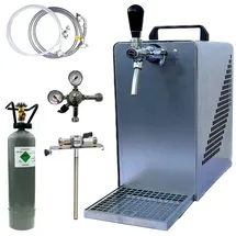 BieTal Bierzapfanlage Bierkühler Zapfanlage 30 Liter/h - SET 5 L Adapter 2 Kg CO2