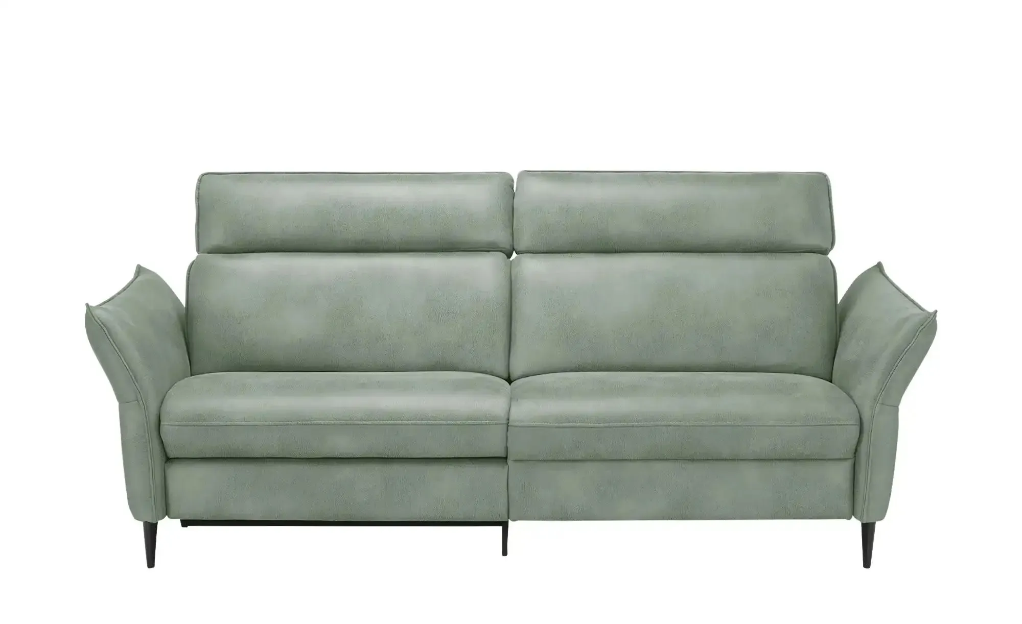 Hukla Sofa 3-sitzig  Solea ¦ grün ¦ Maße (cm): B: 224 T: 95