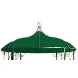 DEGAMO Ersatzdach für Pavillon BURMA, Polyester PVC-beschichtet dunkelgrün