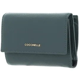 Coccinelle Metallic Soft Wallet E2MW5116601 kale green