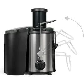 LIVOO 1000-watt-entsafter edelstahl/schwarz