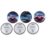 School-Mood 6er Patchy-Set Rennwagen