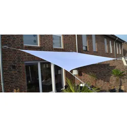 Sonnensegel FLORACORD, weiß, B:400cm T:300cm, Polyester, Sonnensegel, BxT: 400x300 cm, weiß
