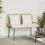 vidaXL Gartenbank 63 x 83 x 109 cm Beige