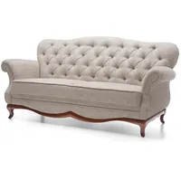 Xlmoebel Sofa Dreisitzer Relaxsofa mit Polsterung und Design in deutschem Stil, Hergestellt in Europa grau