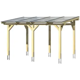 SKANHOLZ Siena 434 x 300 cm Leimholz Weiß