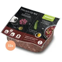 ProCani BARF Komplettmenü TK-Blockware Napffertig Hypoallergen Pferd 32x500 g