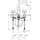 Hansgrohe Citterio 3-Loch Waschtischarmatur Brushed Black Chrome