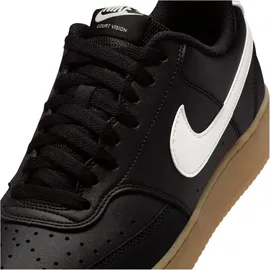Nike Court Vision Low Herren Black / Sail / Gum Light Brown 42,5