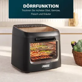 Princess Heißluft-Fritteuse 01.182494.01.001 schwarz