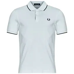 Fred Perry  Poloshirt TWIN TIPPED FRED PERRY SHIRT  in Weiss