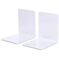 Maul Buchstütze aus Metall (2er Pack) 14x12x14cm | Bücherhalter,