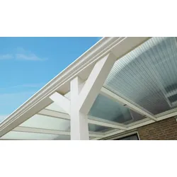 Winkelstreben für Terrassenüberdachungen - 600 mm Kopfbänder aus Aluminium in 7 verschiedenen Farben