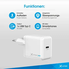 Xlayer Ladegerät 219054 Weiß