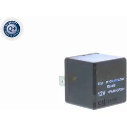 VEMO Relais, Wisch-Wasch-Intervall Q+, Erstausrüsterqualität Wisch-Wasch-Intervall,Relais, Kühlerlüfternachlauf Motorraum 12V für SKODA VW SEAT AUDI V