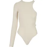 URBAN CLASSICS Organic Stretch Asymmetric Langarm-body White Sand M
