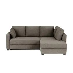 bobb Ecksofa  Lisa de Luxe ¦ braun ¦ Maße (cm): B: 235 H: 90 T: 184.0