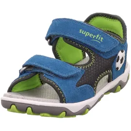 superfit Jungen Mike 3.0 Sandale, Blau Hellgrün 8050, 30 EU