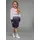 KangaROOS Sweatkleid in Rosa/ Lila | Gr.: 92/98