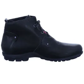 THINK! Herren Kong nachhaltige Lammfell Stiefelette, 0010 SCHWARZ, 46