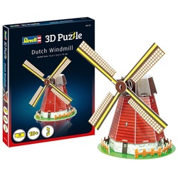Revell® Puzzle Revell 3D Puzzle: Windmühle, Puzzleteile beige