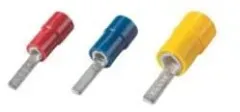 ABB RAPP Flach Stiftkabelschuhe DIN 46231 mit Rasternase, Kabeldurchmesser 0.5 - 1.5 mm2, Elektrolytkupfer, PC - 7TCI029770R0092 VPE=100