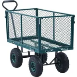 vidaXL Handwagen Gartenwagen 350 kg grün
