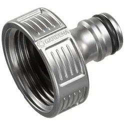 Gardena 18242-20, Hahnanschluss, 1", Metall, Metallisch