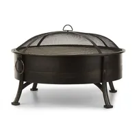 Blumfeldt Feuerschale Catania Ø 80 cm Schwarz
