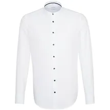 Seidensticker Herren, Slim mit Stehkragen Uni