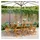 vidaXL Gartenstuhl 47 x 52,5 x 80 cm grün 8 St.