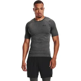 Under Armour HeatGear kurzarm Funktionsshirt Herren carbon heather L