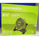 Greenworks G24FAN 25,4 cm Tischventilator Grün