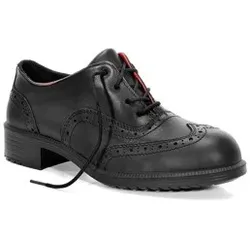 Damen-Sicherheitshalbschuh OFFICER Lady ESD S2, Größe 36 - schwarz - 36