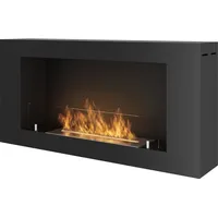 BlackBox 910 SimpleFire Bioethanol-Wandkamin mit Glas