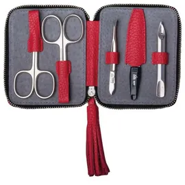Erbe Maniküre Etui 5-tlg Serie Tivoli - Rot