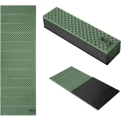 Faltbare Isomatte NC1768 NILS CAMP GRÜN|SCHWARZ NO SIZE