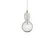 Nordlux Siv 1-flg. 6 cm rund weiß